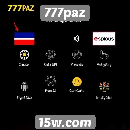 Métodos de pagamento disponíveis no 777paz